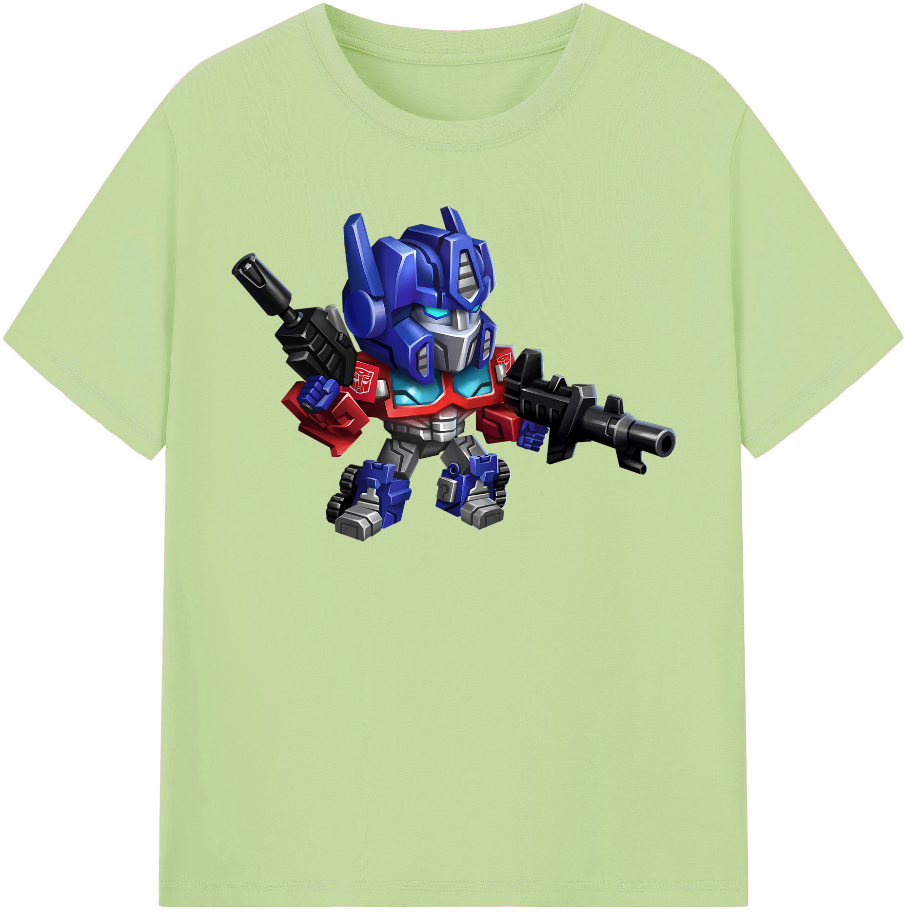 （画像用）  綿100％半袖Tシャツ（フロントプリント）